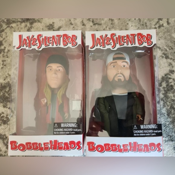 Jay and Silent Bob bobbleheads Clerks Mallrats Dogma Kevin Smith Chasing Amy - Picture 1 of 4